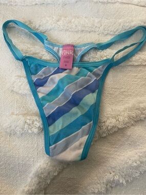 Rare VTG Victorias Secret Y2K Double String Thong panties small